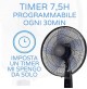 Ventilatore a piantana Bimar AMA 12 elettronico silente telecomando 40 cm 